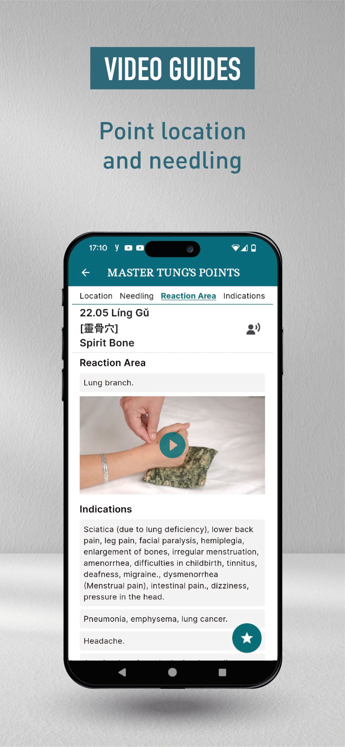 Master Tung's Points App 
